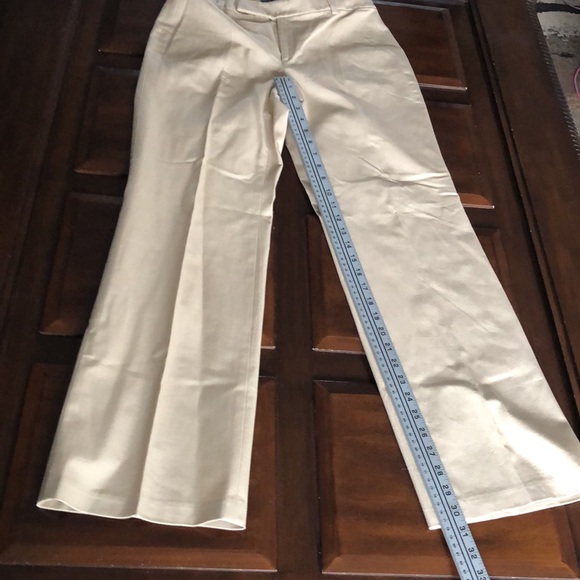 Women’s size 6 banana republic stretch martin beige slacks - Picture 7 of 10